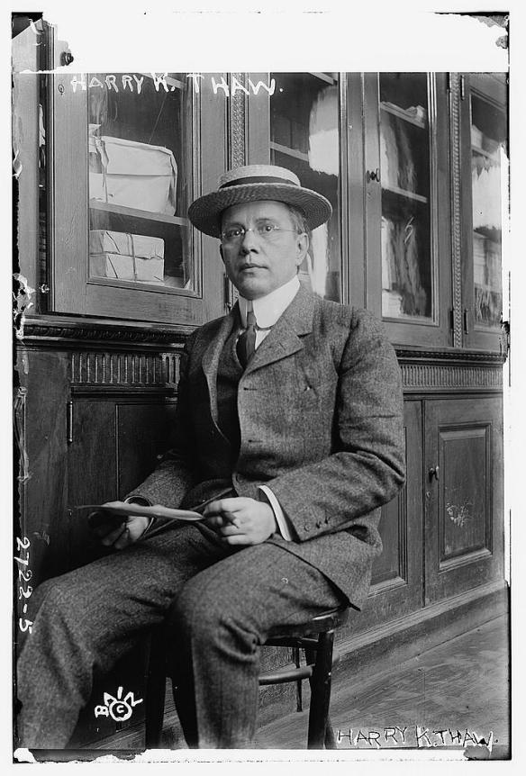 Harry Thaw, entre 1910 et 1915. Source: Library of Congress