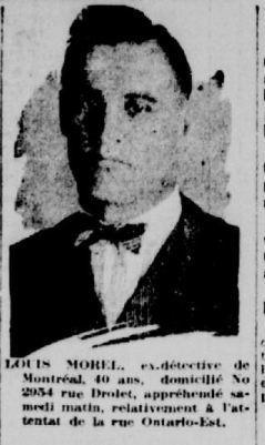 Louis Morel. La patrie, 28 avril 1924