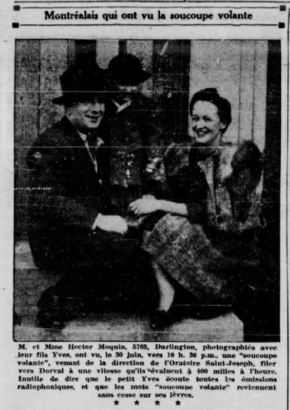 M. et Mme Moquin. 9 juillet 1947