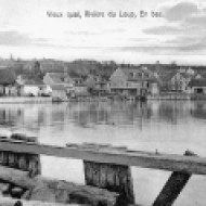 Vieux quai de Rivière-du-Loup, 1912.Credit: J.E. Mercier / Bibliothèque et Archives Canada / No. MIKAN: 3261076